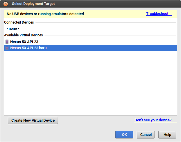 cara install android studio linux