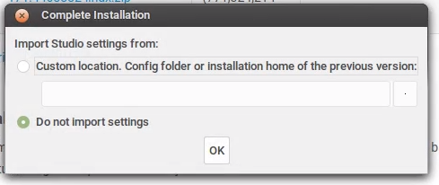 Impor settings android studio