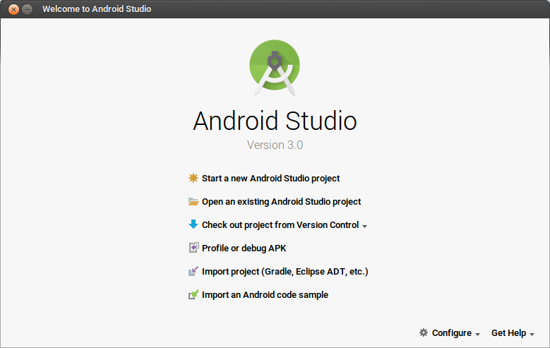 Welcome Project Android Studio