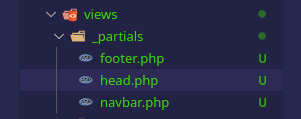 file partials