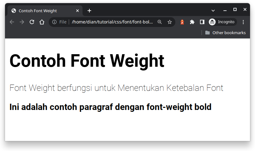 Tutorial CSS: Cara Mengatur Font Di CSS