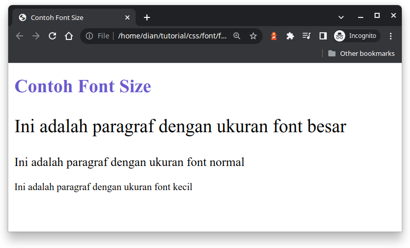 Cara Merubah Font Di Php 0164