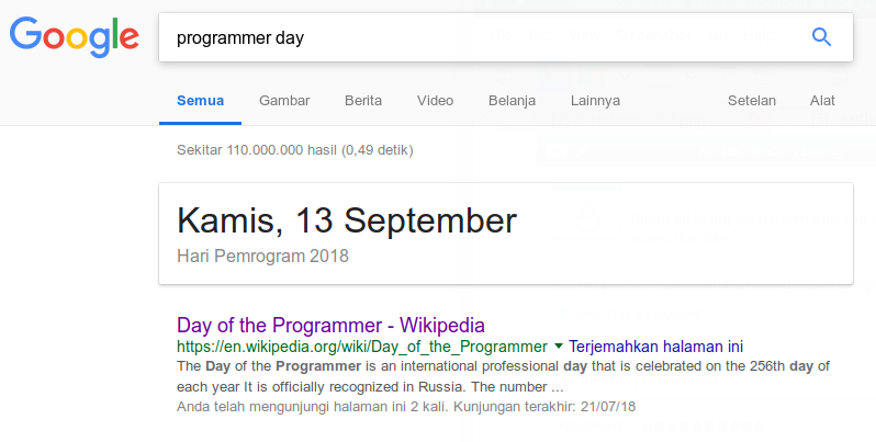 Apa itu Hari Programmer  Internasional 