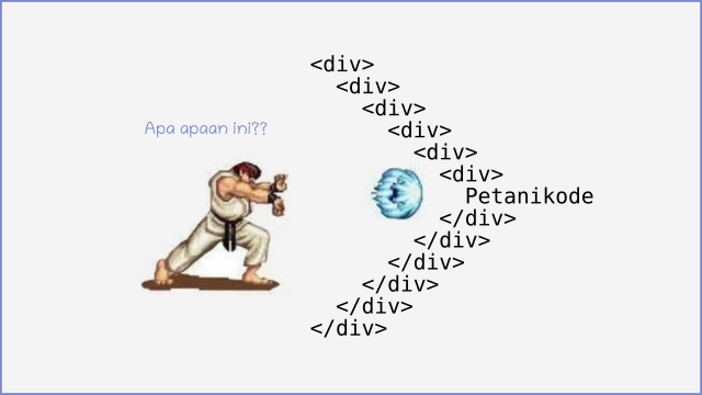 Terlalu banyak tag div