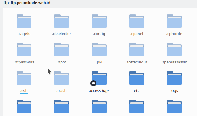 Upload Private Key ke Server