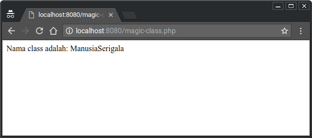 Hasil Magic Constants CLASS