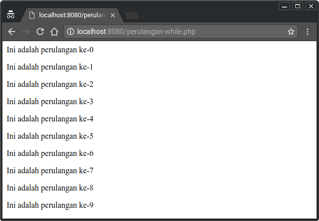 Belajar Php Memahami 4 Jenis Perulangan Dalam Pemrograman Php 6449